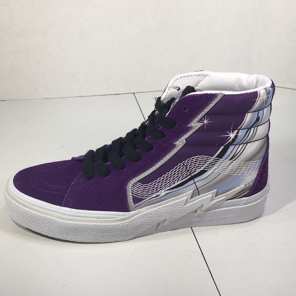 NWT Vans SK8 Hi Top Lightning Bolt Women’s 6 - Picture 2 of 10